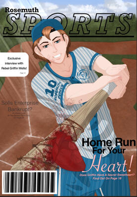 Griffin Magazine Mockup '25