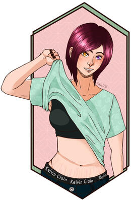 Cinders Masc/Ambiguous Interpretation, Full Render w/ Simple Background '25