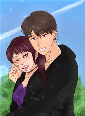 Cinders and Caleb (Love and Deepspace), Full Render &#39;25